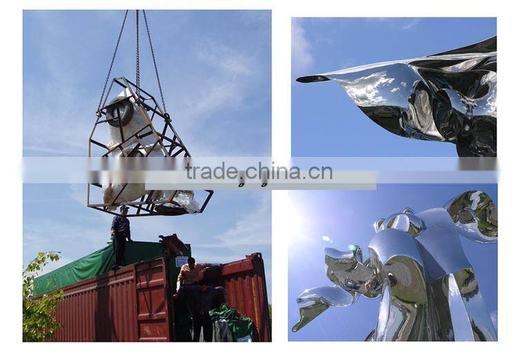 High Quality Large Abstract Stainless Steel Outdoor Sculpture