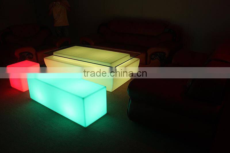 16 color change wireless remote control led Curve cube chair