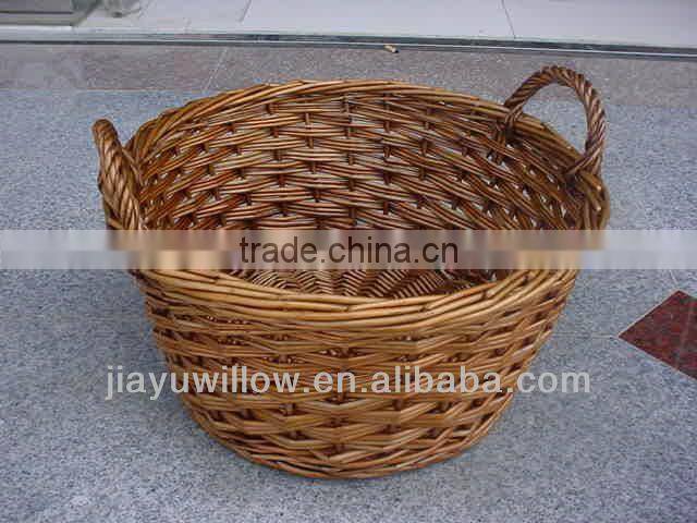 2014 wholesale wicker fruit picking basket for serving the guests at Christmas