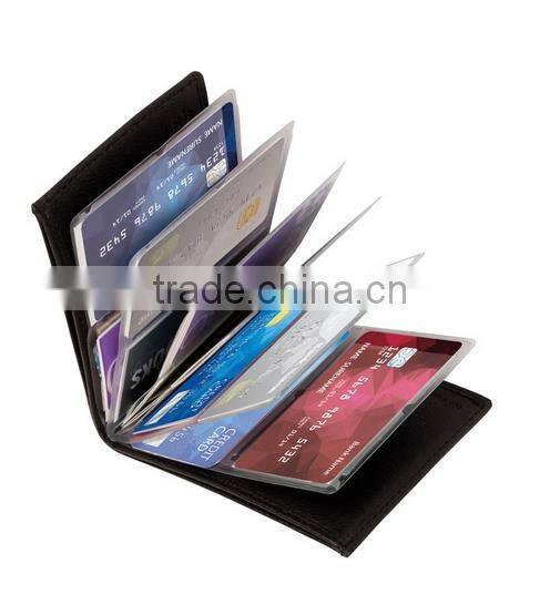 wonder wallet/magic wallet/clever wallet/RFID blocking wallet/security wallet