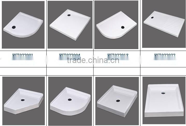 sliding door fiberglass simple shower enclosure