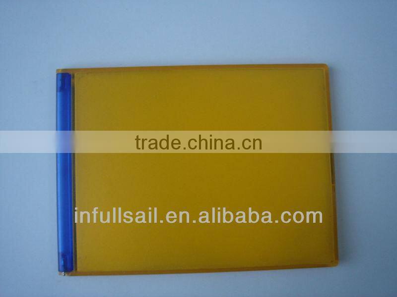 plastic mirror Transparent blue MATT Mirror ,single mirror
