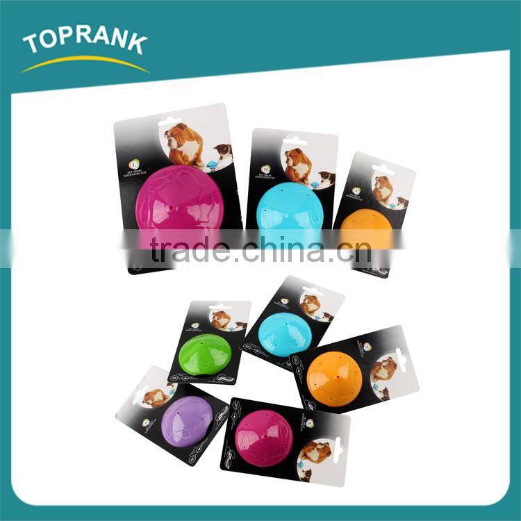 New Design PP Pet Treat Dispensing Leakage Food Toy Dog Feed Toys