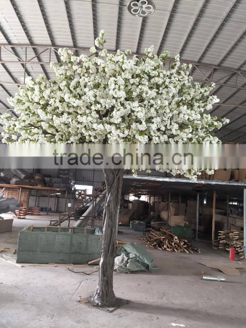 8ft artificial cherry flower tree fire resist blossom tree for wedding or shopping mall decoration