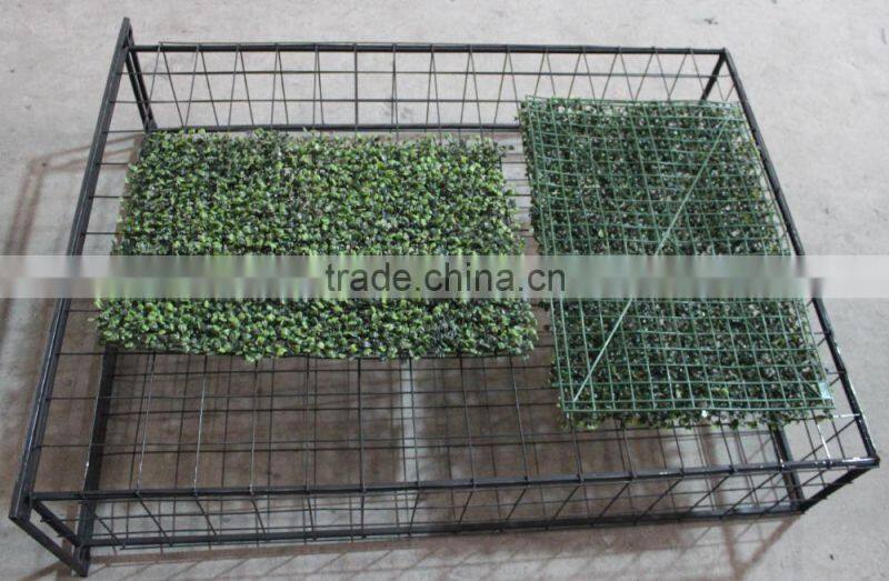 2017 hot sale ornamental plants artificial boxwood hedge hot sale artificial green wall