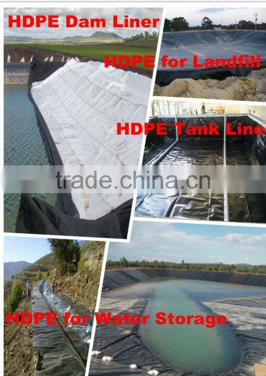 hdpe liner geomembrane for landfill
