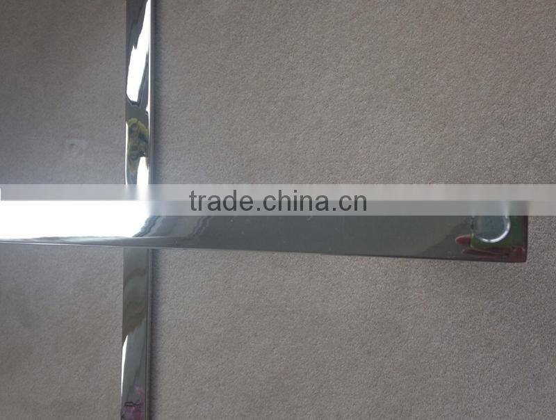 Chrome metal dining table base