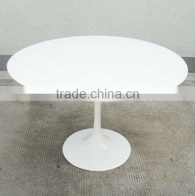 Fiberglass outdoor table with chair