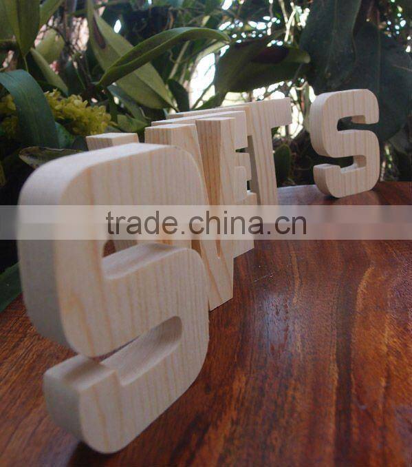 home beautiful decorative wooden alphabet letters for sale