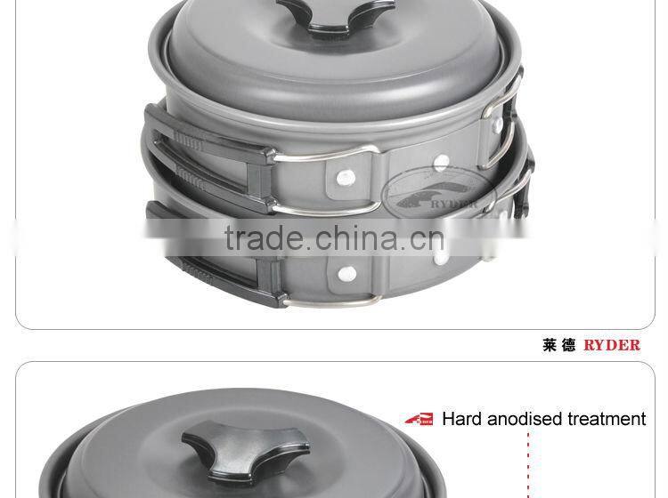 Hard Anodized Camping Cookware