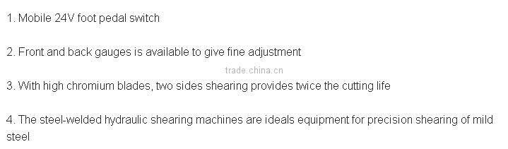 Hydraulic Shearing Machine THs-1320x2.5