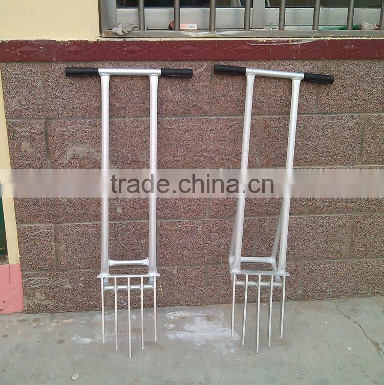 aluminum garden soil tool rake