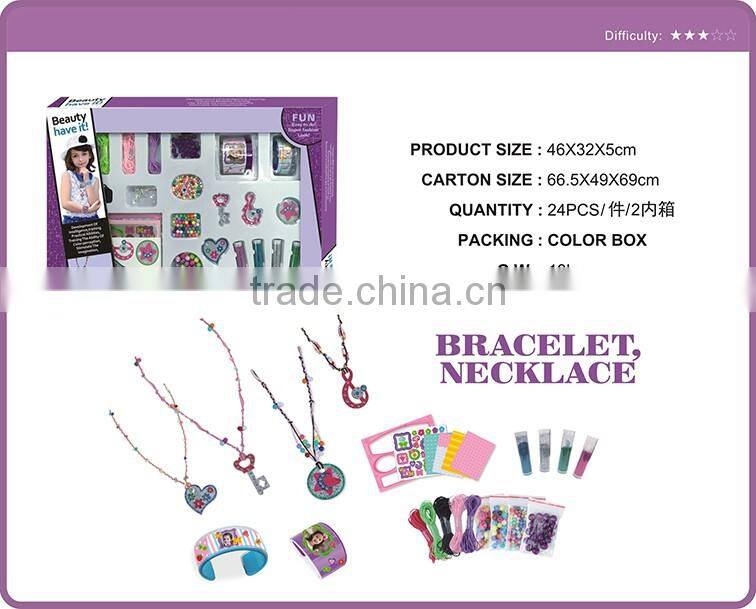 Fashion beauty jewelry set toy is hot selling