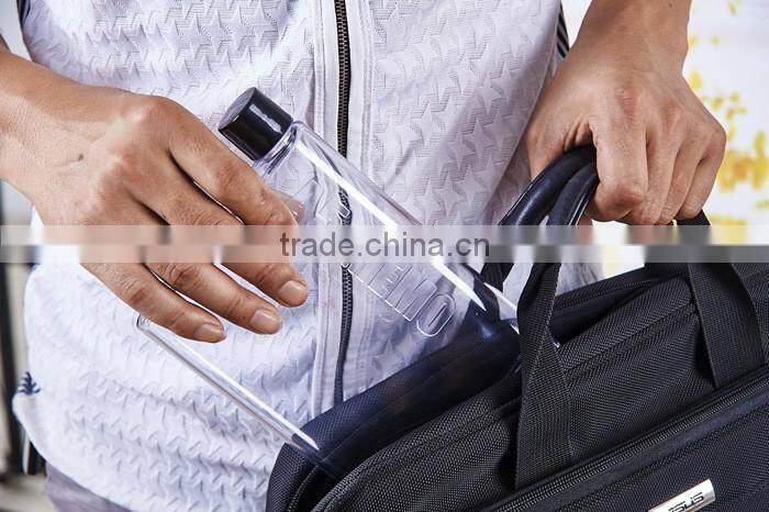 2016 New A5 notebook portable cup PP sports bottle with cup Creative bag cup