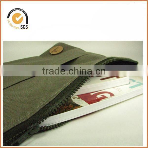 Extra large canvas camping zipper bag - hiking gear - camping gear - backpacking gear - glamping - canvas zipper pouch By Chiqun