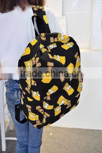 2015 New design fashion promotional child school bag/Leisure shoulder straps backpack/Popular school backpack