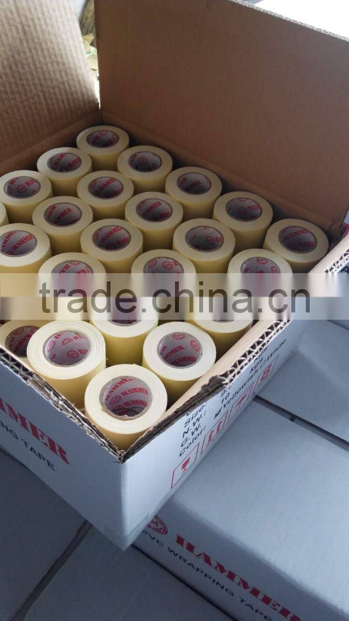high quality PVC duct wrapping tape ,pipe masking tape