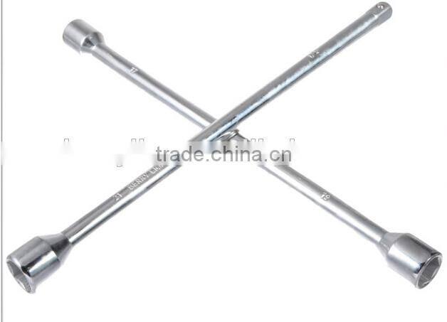Berrylion CR-V Trailer Spanner Cross Spanner 17*19*22*24cm Spanner