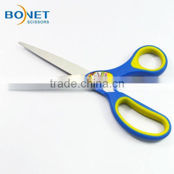 SST0025 7-3/4'' popular soft grip student stationery gift scissors