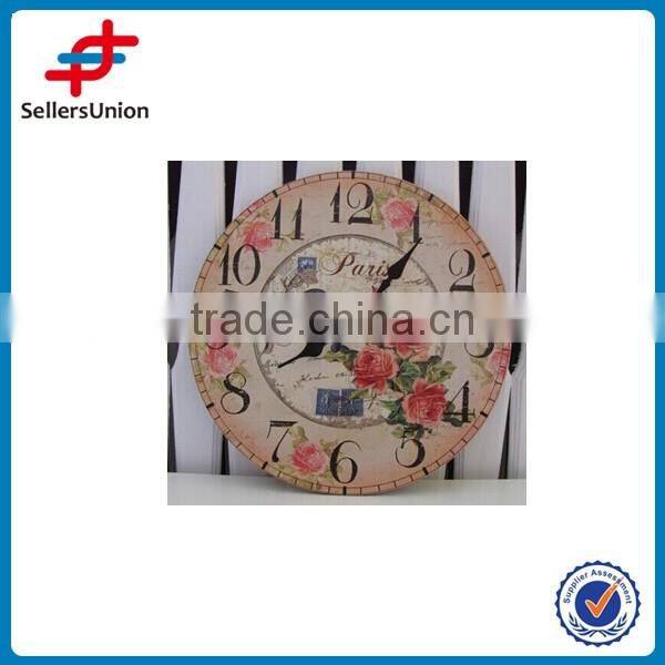 wall clock with frame