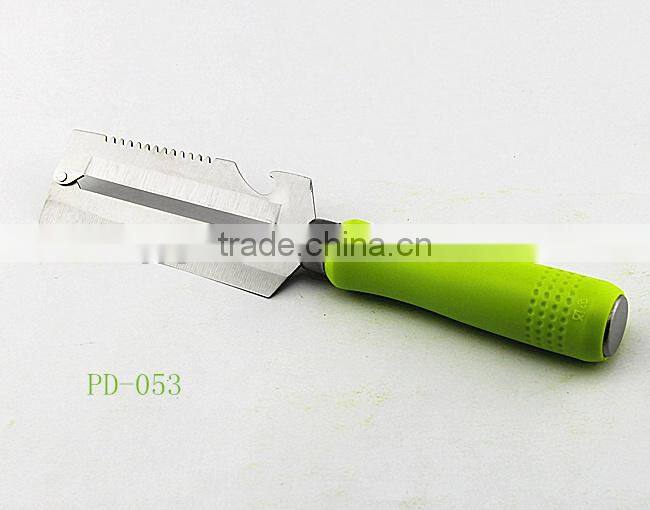 stainless steel vegetable peeler plastic handle vegetable slicer PD-051