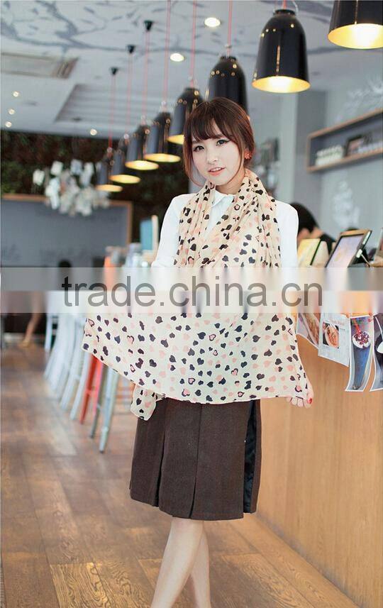 2015 New Faashion Brand Foulard Chiffon Shawl Silk Scarf Women Scarves