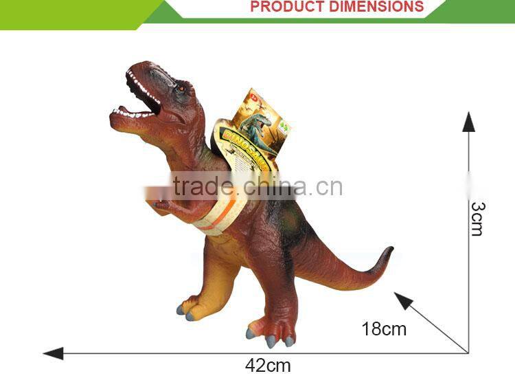 Baby animal toy soft rubber dinosaur toy