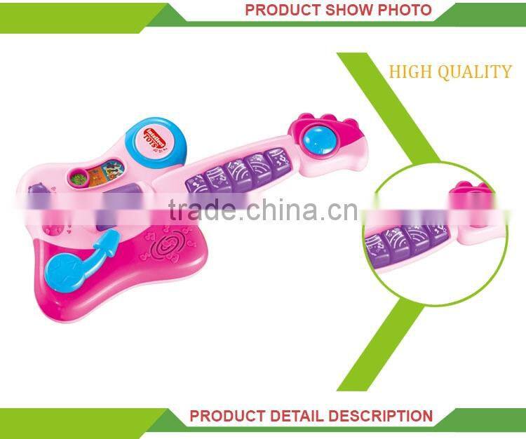 2016 new product kids battery operated musical toy bass guitar