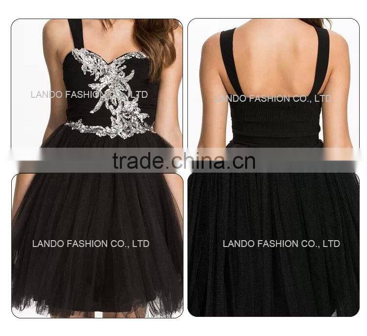 2014 Lades Silver Embroidered Chiffon embroidered Dress