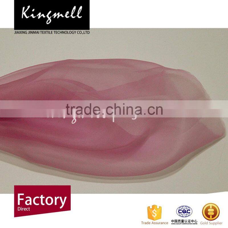 Silk organza fabric for women dress/top/shirt best quality organza
