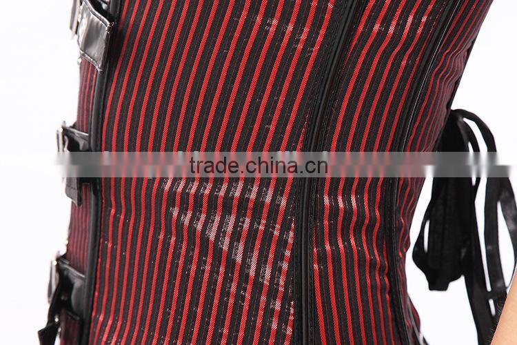 2015 Newest style seamless conjoined one set body shaping corset with long skirt