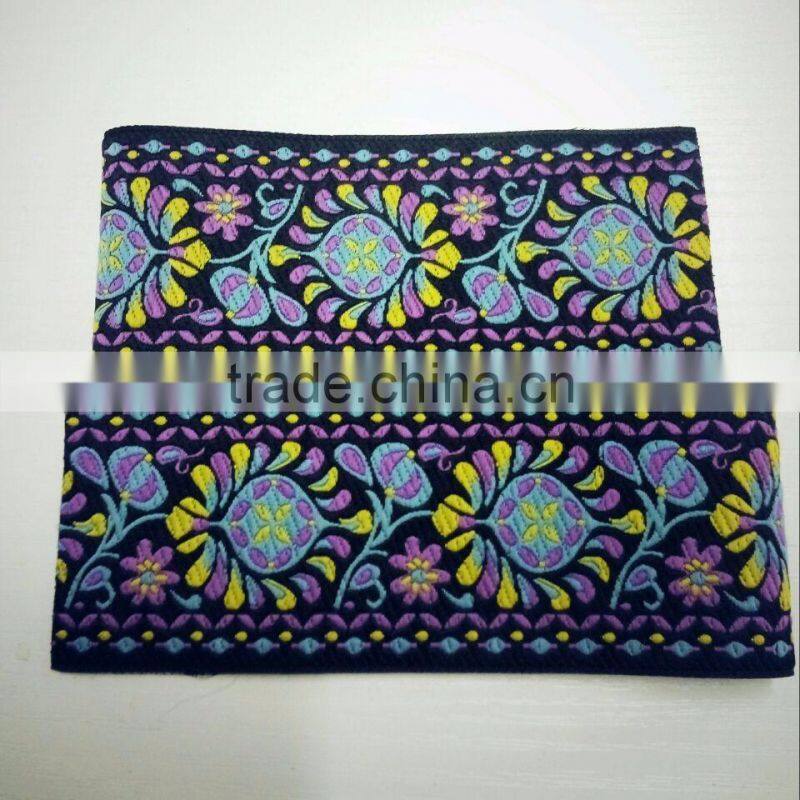 2016 Custom high quality cheap Jacquard Ribbon