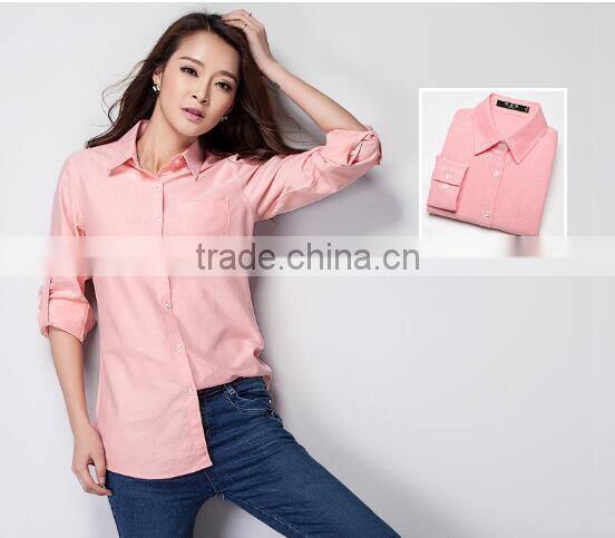 2015 Cheap wholesale oxford long sleeve shirt
