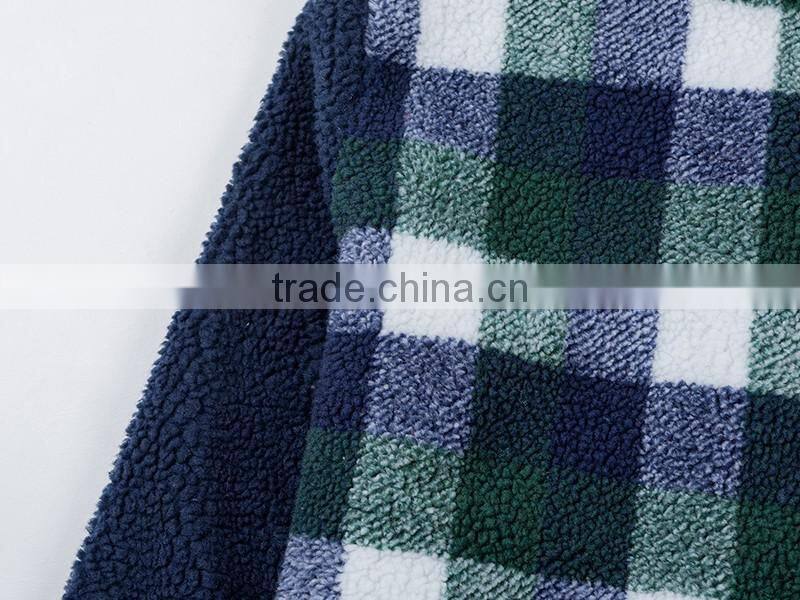 2016 coat fashion style oem service warm printed polar fleece woman sport jacket