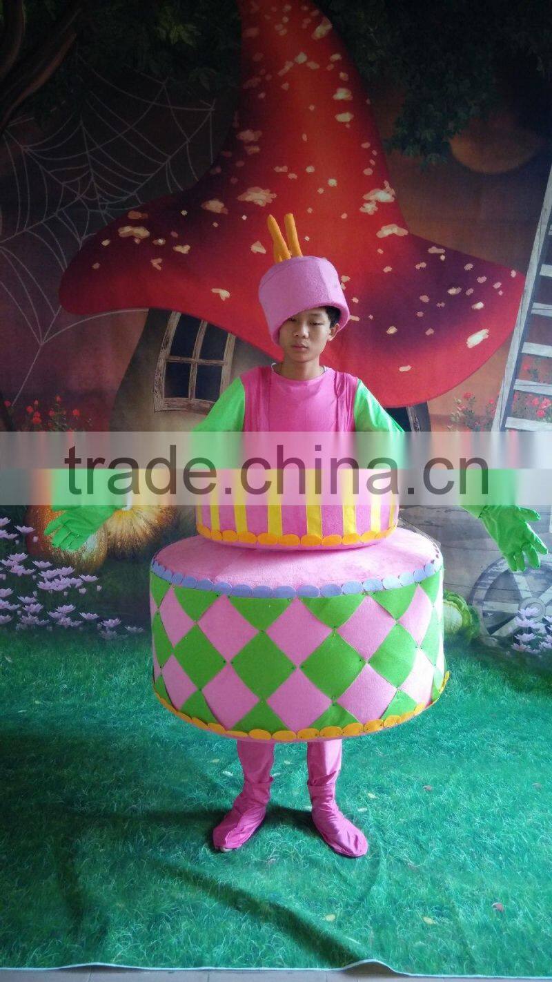 Advertising Adult Wearing Polyfoam Cute Blue and Pink Couple Pig Mascot Costume