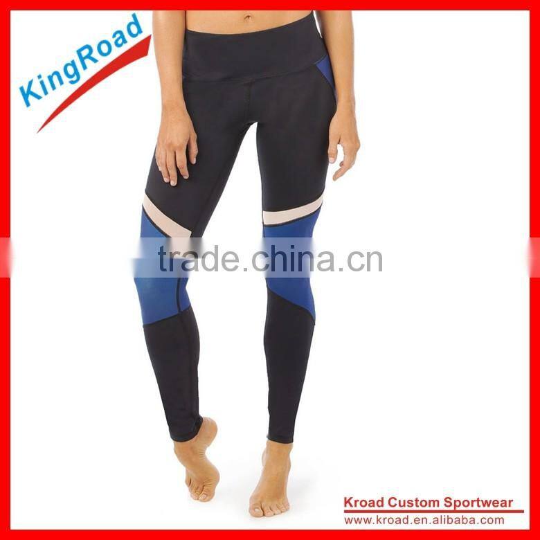 New design wholesale fitness clothing custom made yoga dri fit camouflage lycra custom compression tights