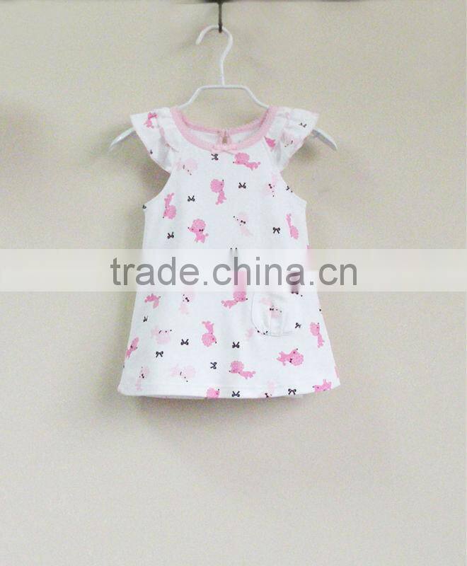 mom and bab 2013 Summer baby clothes 100% cotton girl dress 2pcs set