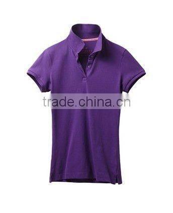 2012 new design women polo shirt