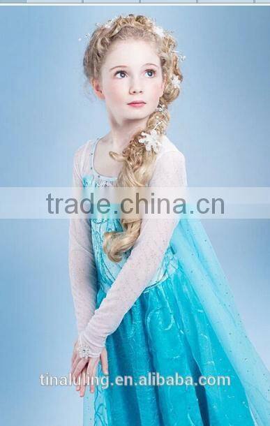 fashion girls georges Dress New Arrival Girls Wedding Dresses kids clothing