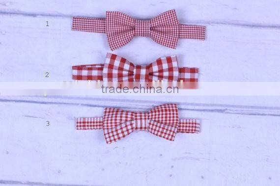 2016 Baby girls boutique print flower bulk wholesale newborn baby ruffle bowknot headband