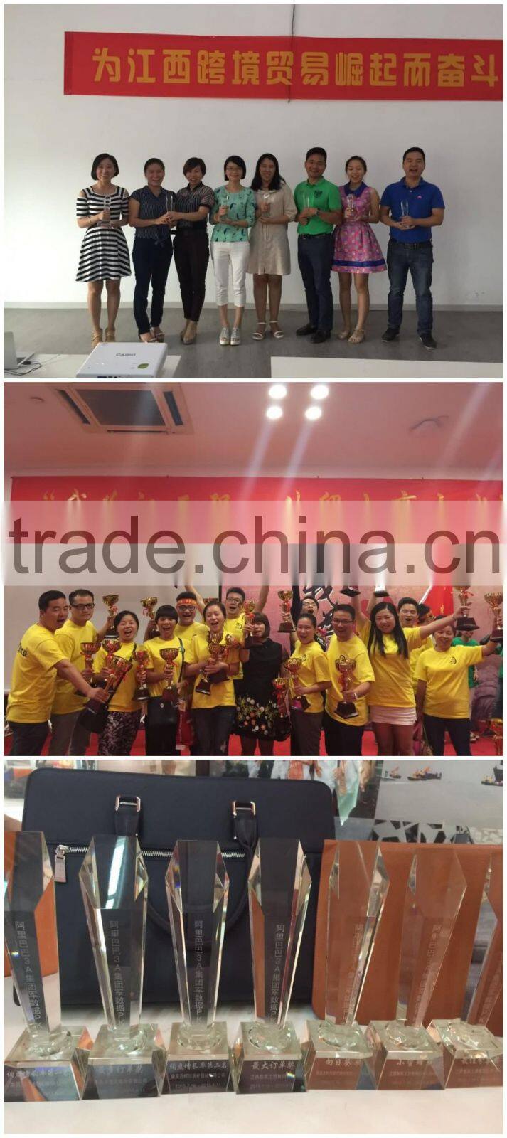 Custom Fashion Design Cartoon Print Yellow Couple T-Shirt