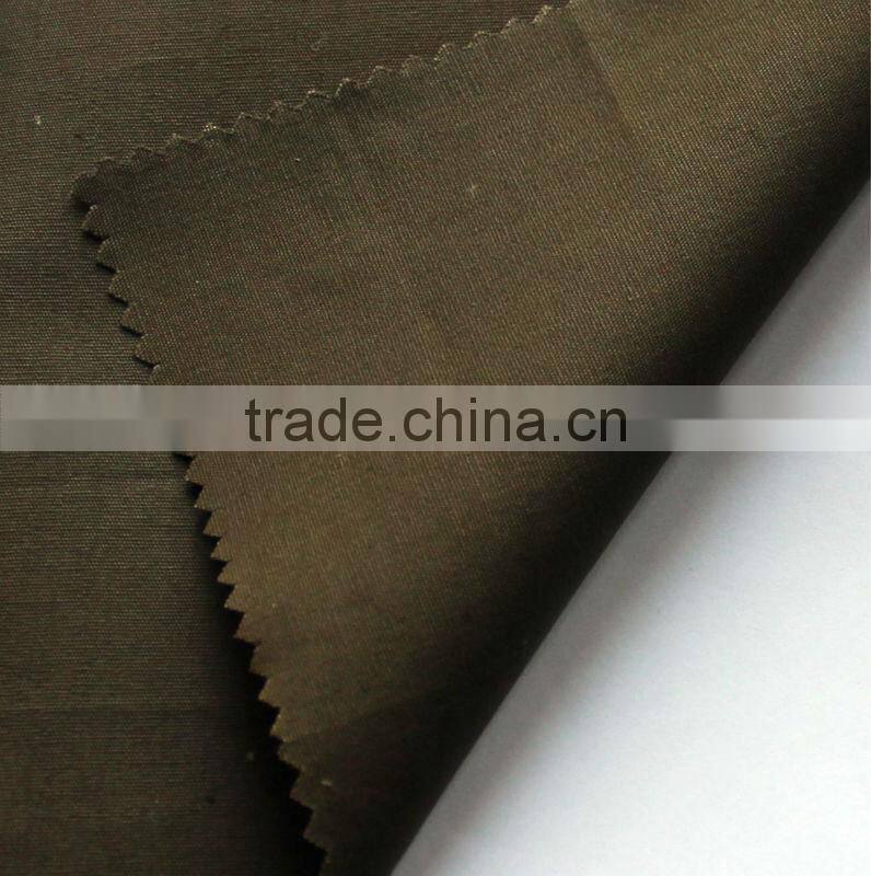 Khaki Fabric (100%C)/ plain color cotton Khaki fabric
