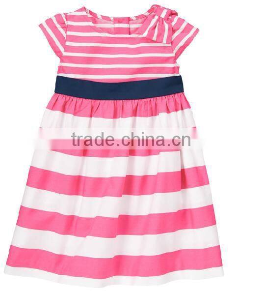 girls lace dresses clothing Baby Summer Chevron Petti Dress girls one shoulder dress baby girls children clothing