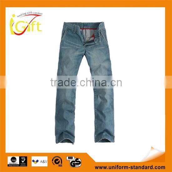 100%cotton 5pkts men's vintage blue jeans