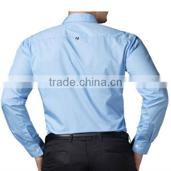 2016 new wholesale Stylish Long Sleeve cotton custom mens casual dress shirts