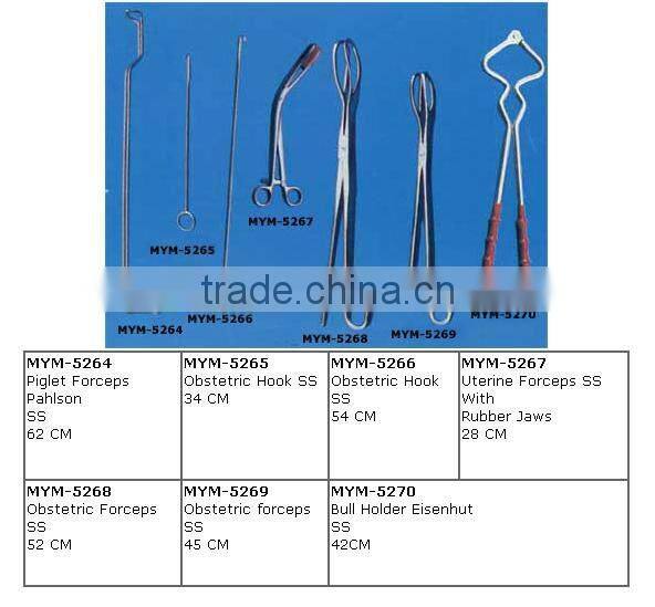 Stainless Steel Veterinary Surgical Instruments