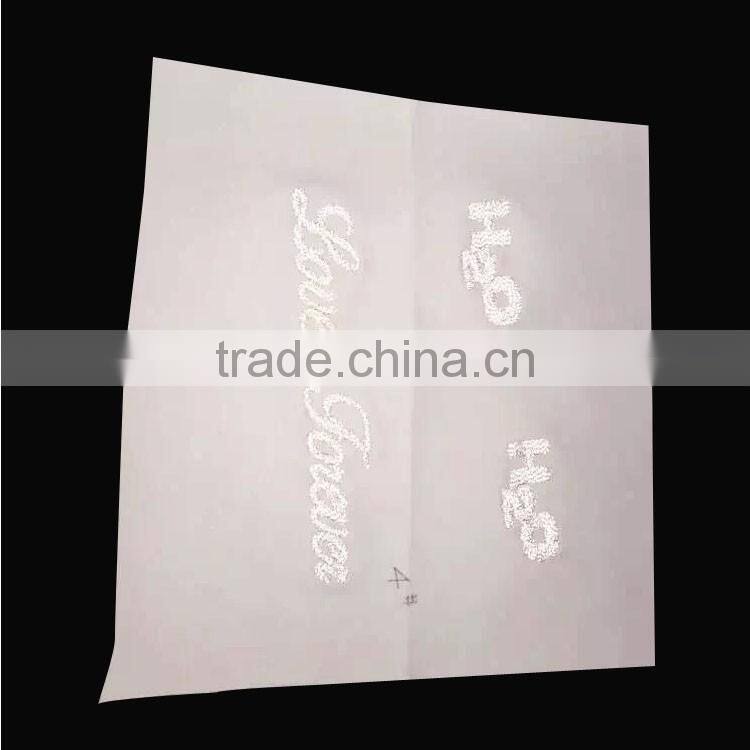 Storage silver water soluble polyamide nylon reflective thread for embroidery safety garment