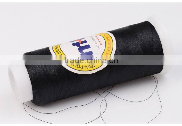 120d/2 High quality cheap 100% polyester embroidery thread