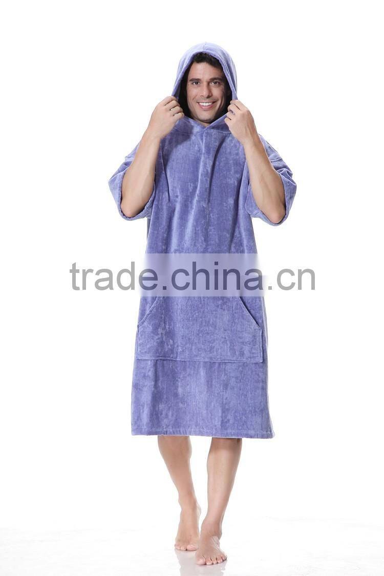 Beach towel poncho plus size quick dry