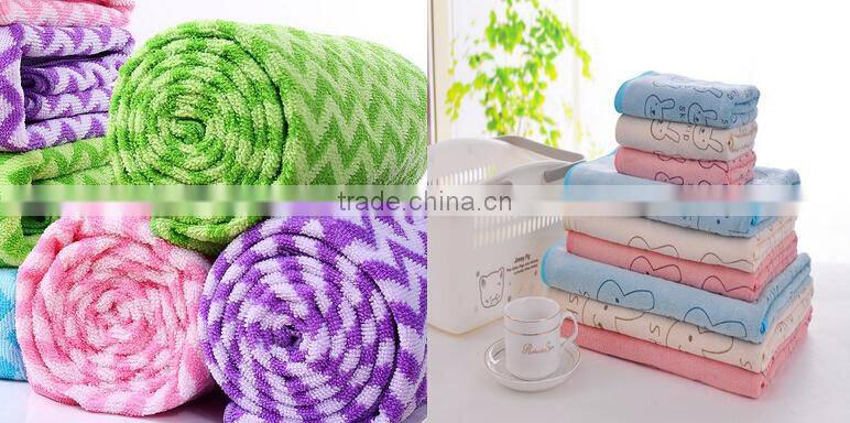 Custom super soft Micro fiber velour towel